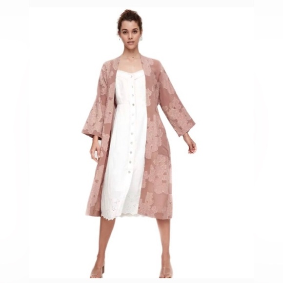 WILFRED Durante Kimono Coat in Nutmeg Sz S - Picture 3 of 9